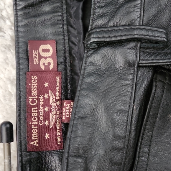 Leather Pants American Classics - Picture 7 of 9